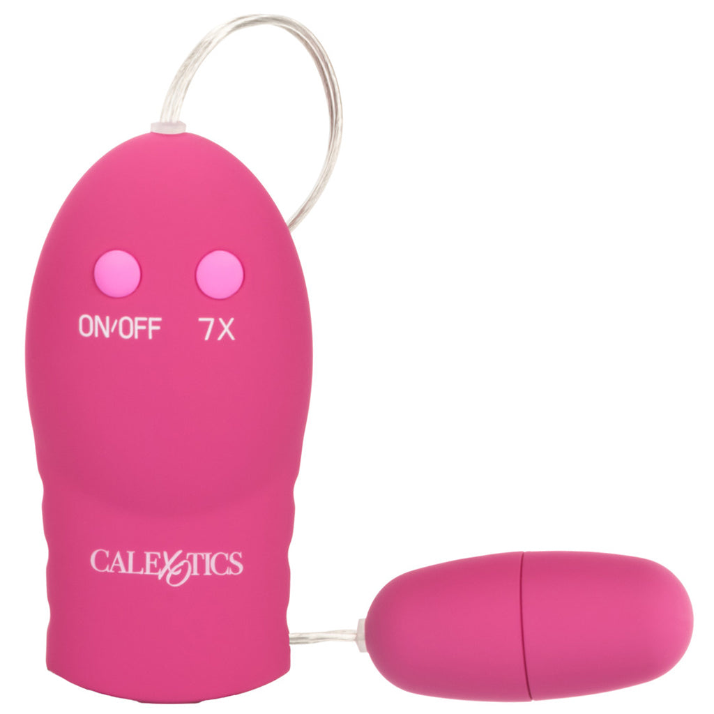 7 Function Power Play Egg Vibe in Pink Vibrators > Bullet and Egg Vibrators
