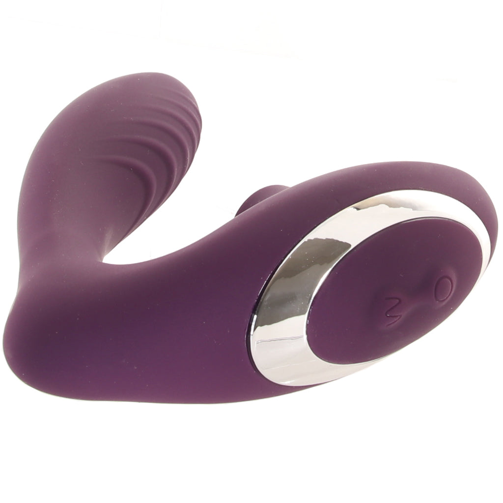 OMG Vibra G Pulse Clitoral Air Massager in Purple Vibrators > G-Spot Vibrators