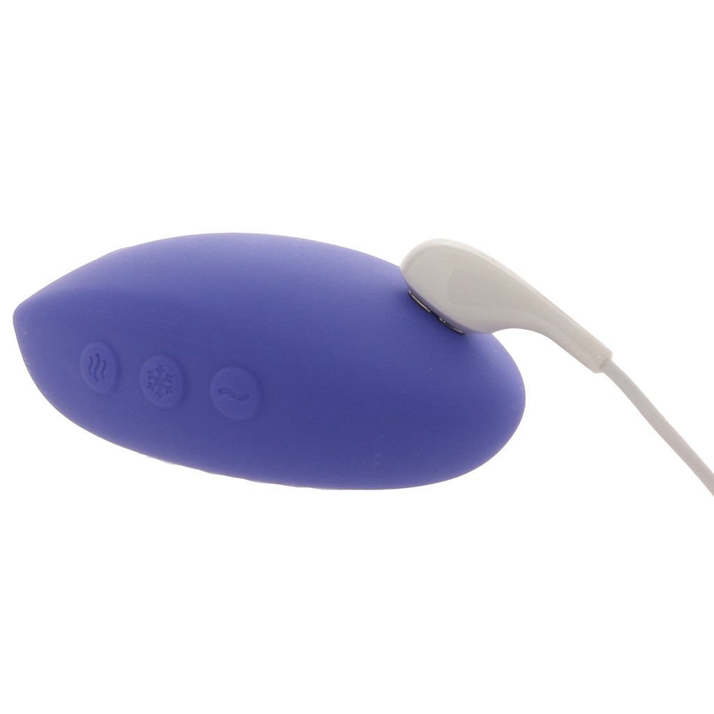 We-Vibe Temp Temperature Play Vibe in Lavender Blue Vibrators > Clitoral Stimulators