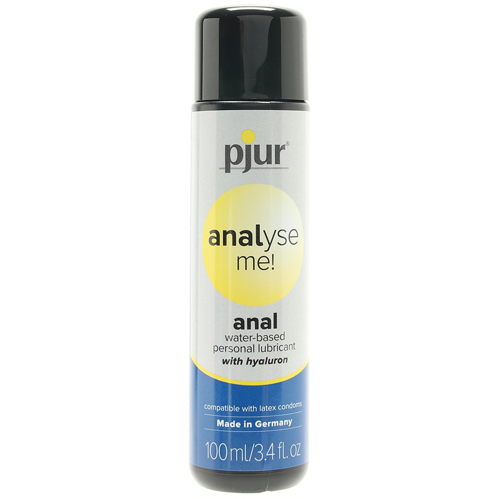 analyse me! Water Based Anal Lubricant in 3.4oz/100ml Lubes and Lotions > Water Based Sex Lubes
