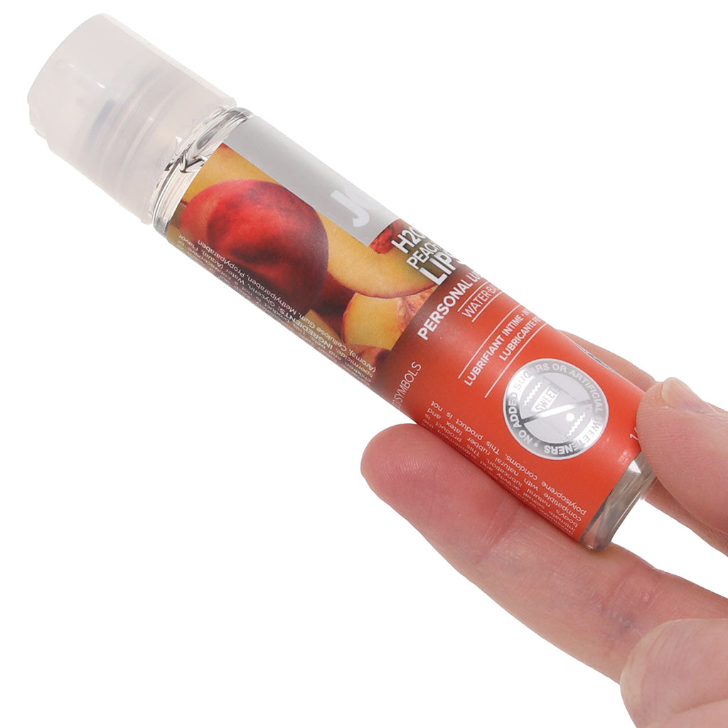H2O Flavored Lube 1oz/30ml in Peachy Lips Lubes and Lotions > Flavored Sex Lubes