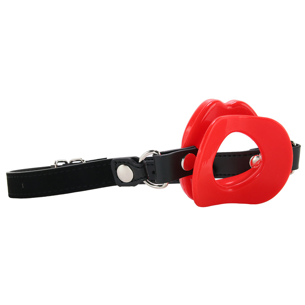 Silicone Lips Gag in Red Bondage and Fetish > Ball Gags & Mouth Restraints