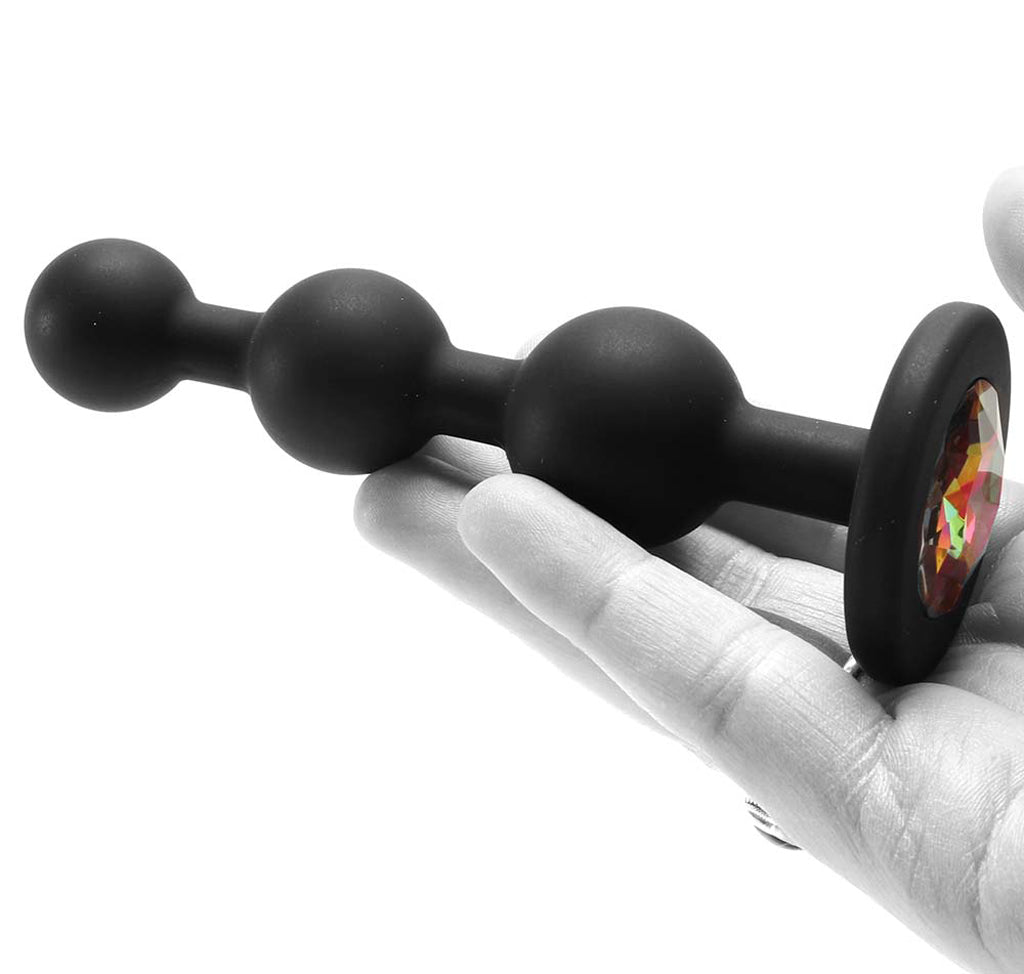 Glams Ripple Beaded Plug Anal Sex Toys > Butt Plugs