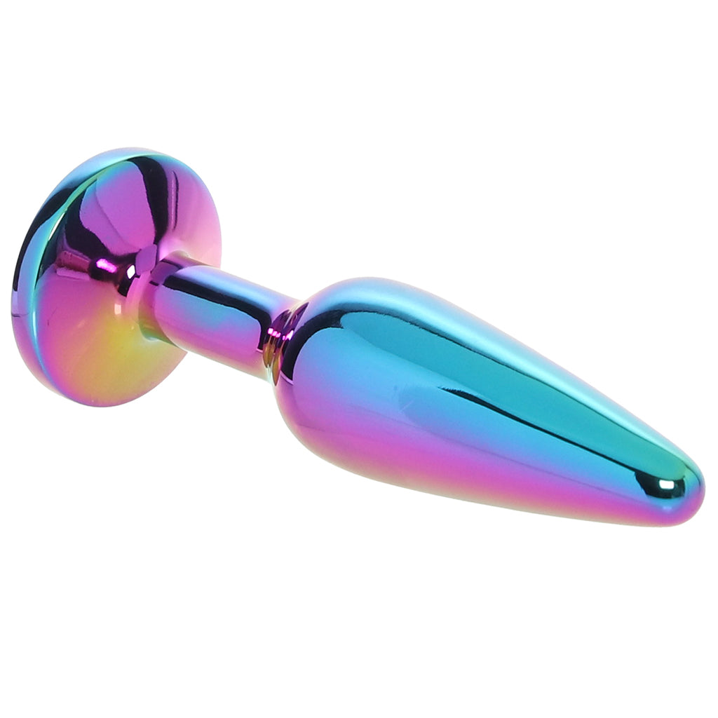 Rear Assets Medium Tapered Butt Plug in Multicolour Anal Sex Toys > Butt Plugs