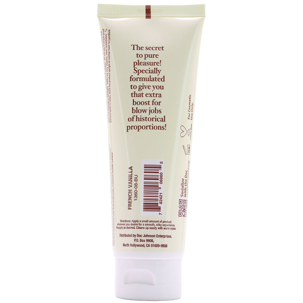 GoodHead Oral Delight Gel 4oz/113g in French Vanilla Lubes and Lotions > Flavored Sex Lubes