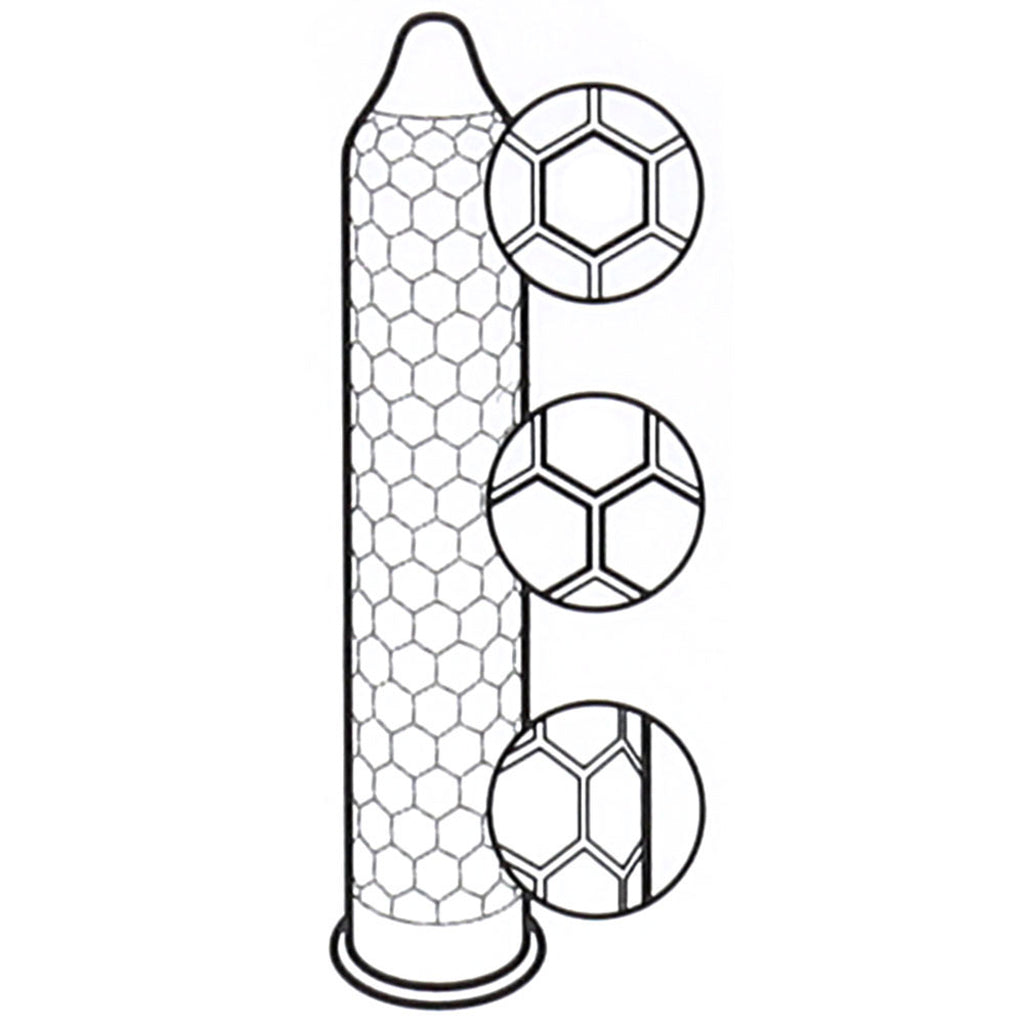 Lelo Hex Original Condoms 3-Pack Condoms