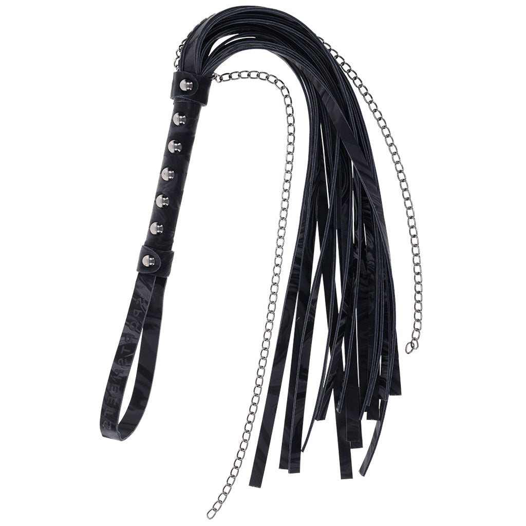 Velvet Noir Chain Flogger Bondage and Fetish > Whips and Crops