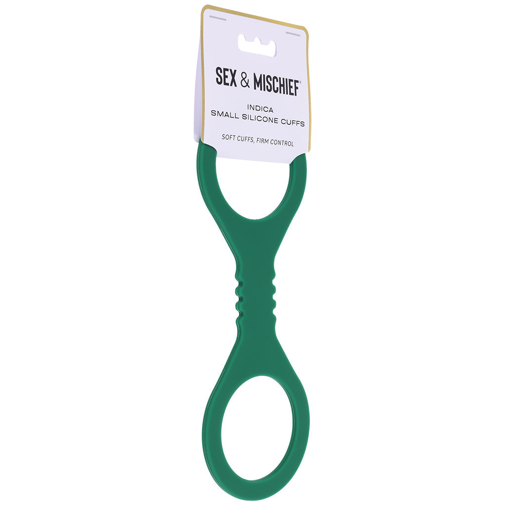 Sex & Mischief Indica Silicone Cuffs in Small Bondage and Fetish > Wrist and Ankle Cuffs