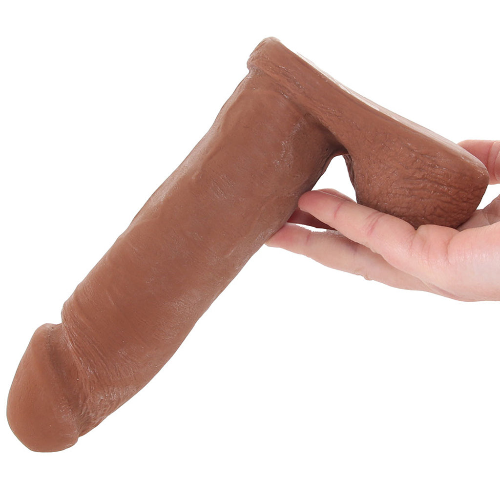8 Inch ULTRASKYN Vac-U-Lock Cock in Brown Dildo Sex Toys > Realistic Dildos