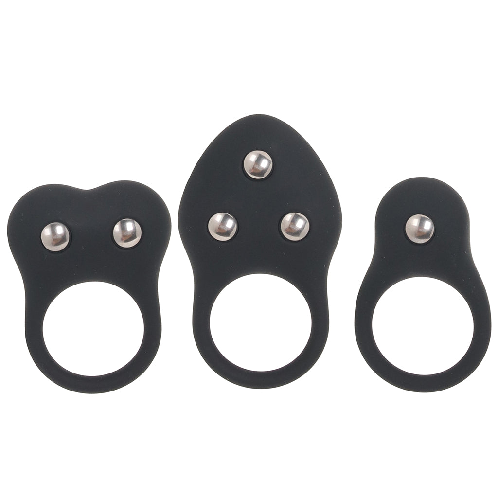 LEVELZ 3 Piece Training Cock Ring Set Cock Rings