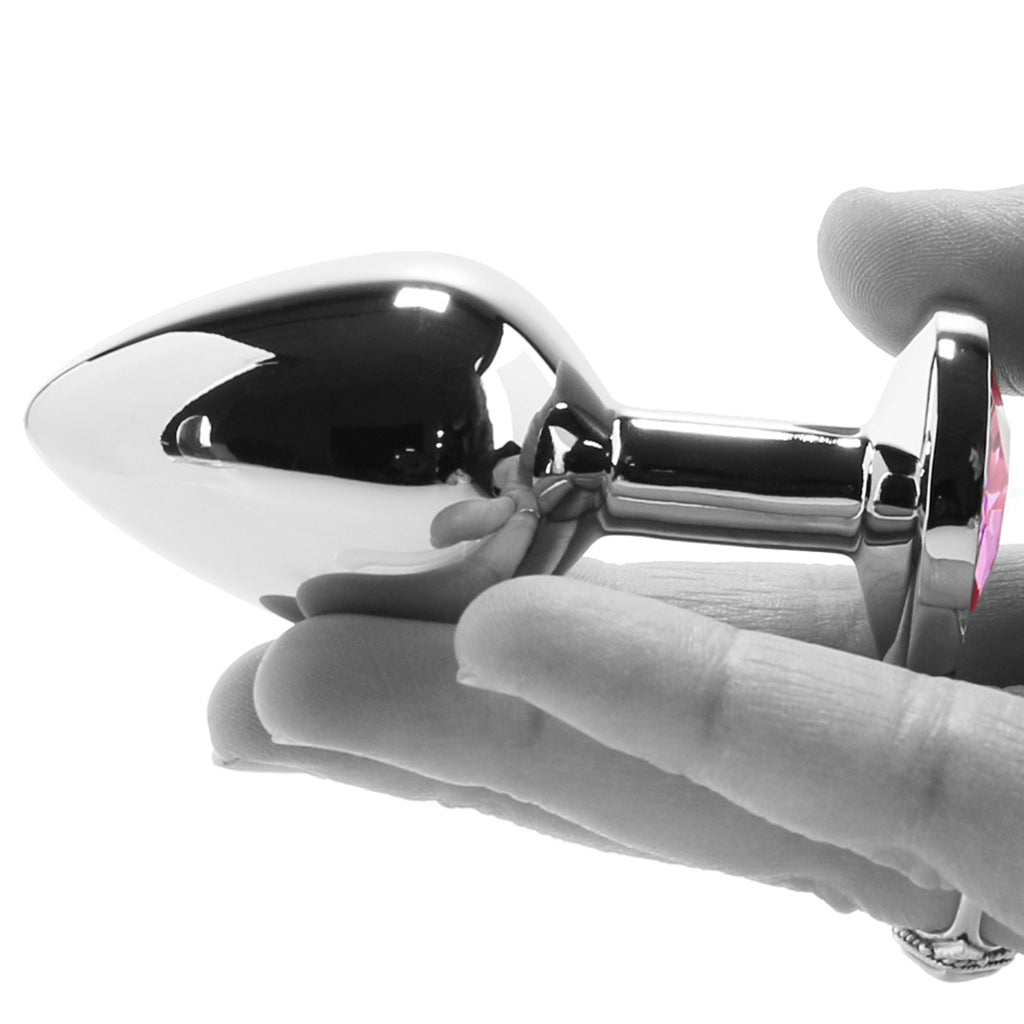 PinkCherry The Love Plug in Medium Anal Sex Toys > Butt Plugs