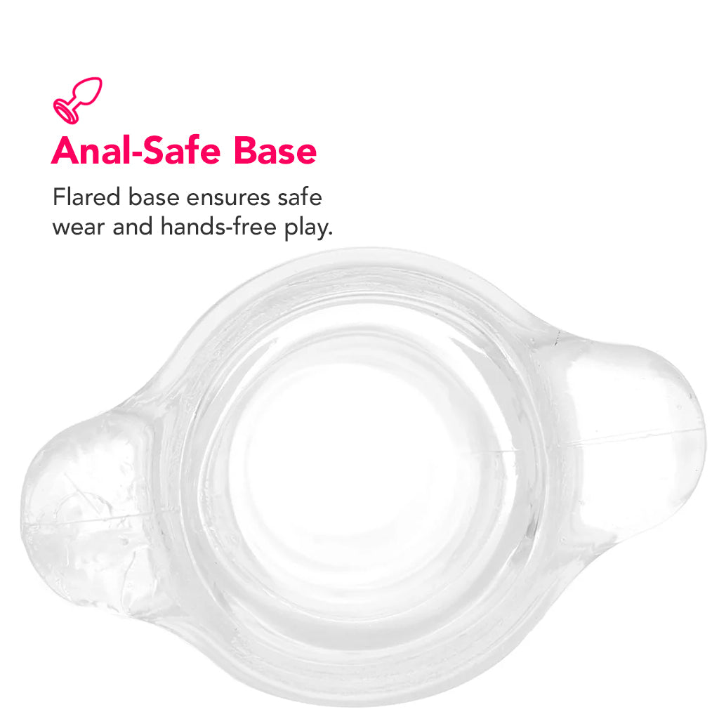 Peephole Clear Hollow Anal Plug Anal Sex Toys > Butt Plugs