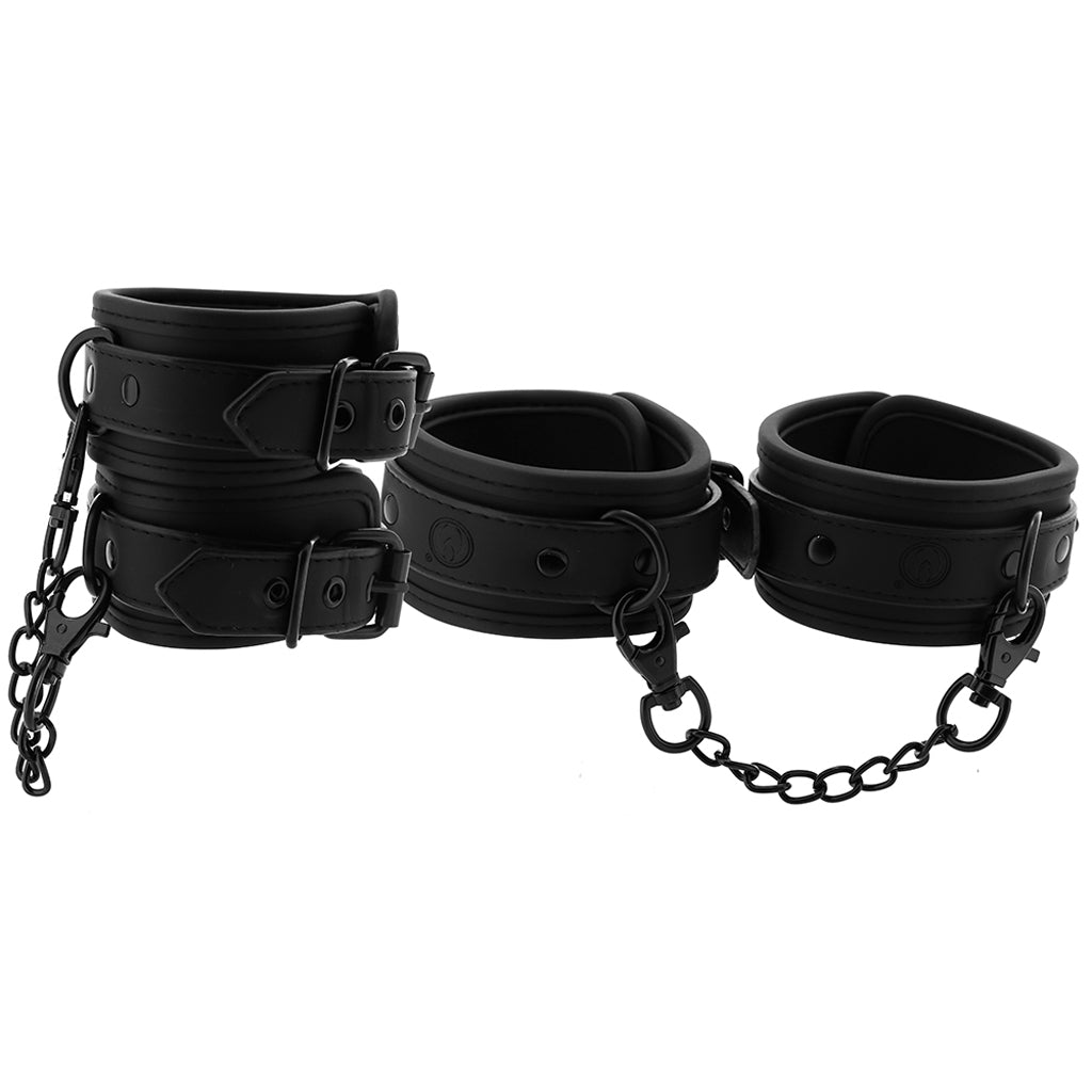 Master Series Kinky Comfort Wrist & Ankle Cuff Set Bondage and Fetish > Wrist and Ankle Cuffs