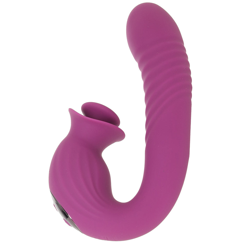 Deep Ecstasy G-Spot Thrusting Vibe Vibrators > Rabbit Vibrators