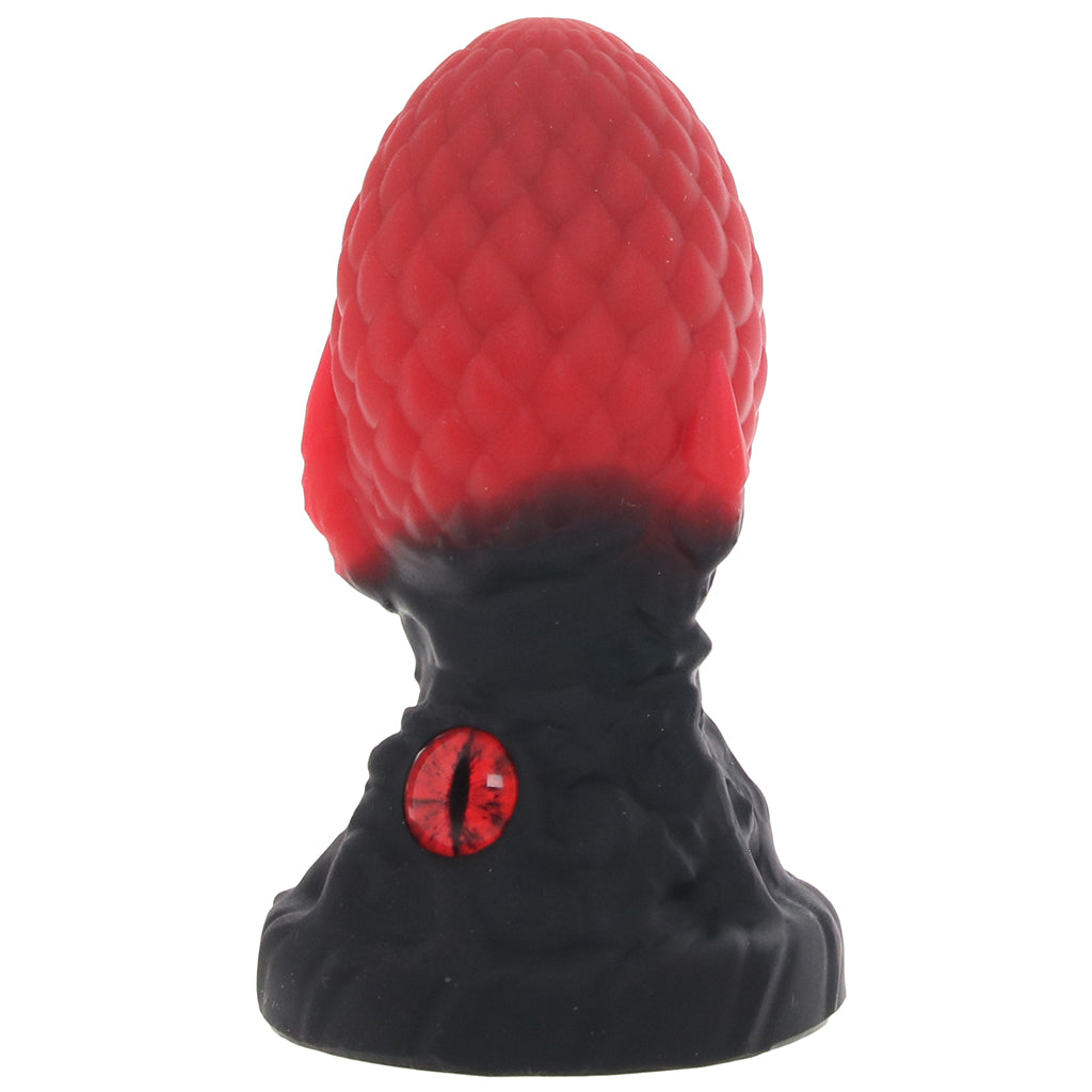Creature Cocks Eye of the Dragon Silicone Plug in Red Anal Sex Toys > Butt Plugs