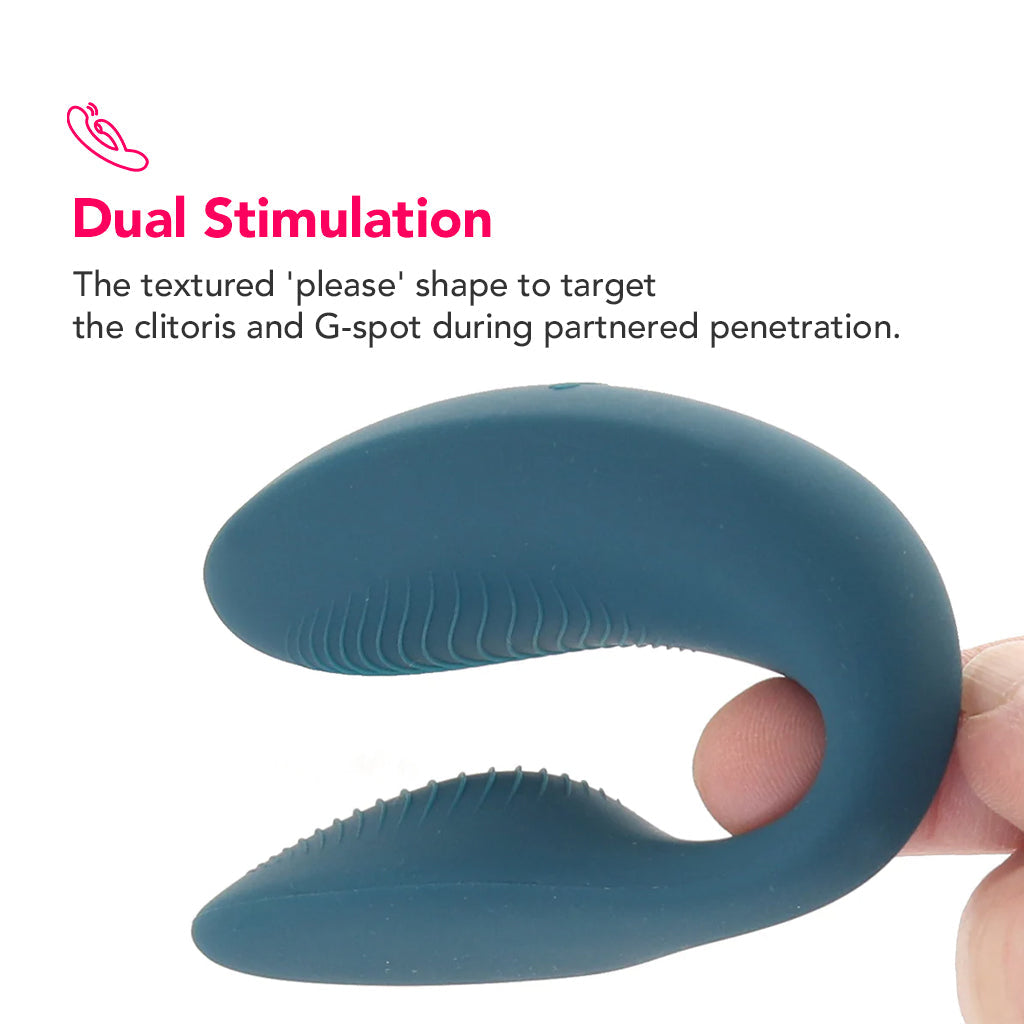 We-Vibe Sync 2 Couple's Vibe in Velvet Green Vibrators > G-Spot Vibrators