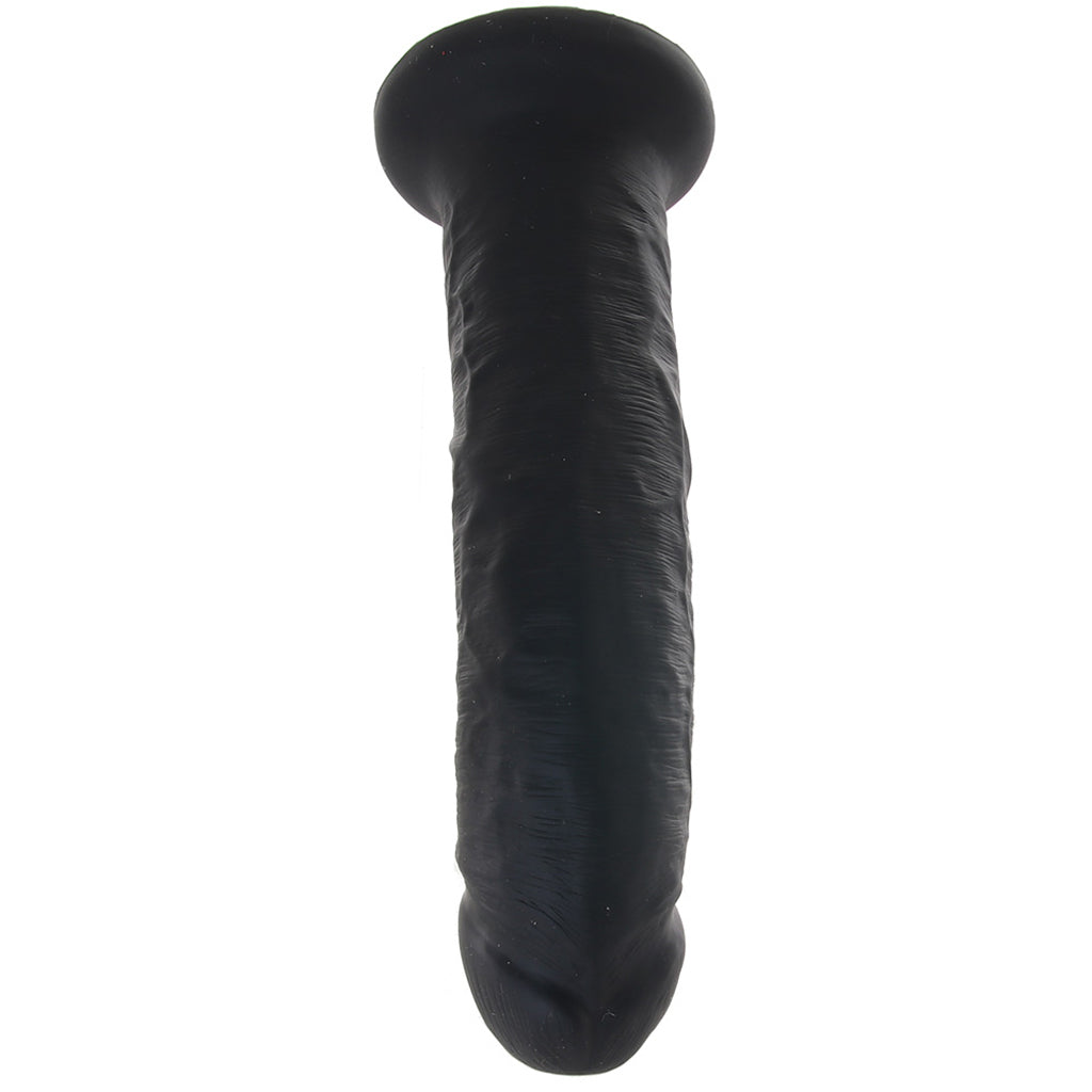 Colours Pleasures 7 Inch Girth Dildo in Black Dildo Sex Toys > Realistic Dildos