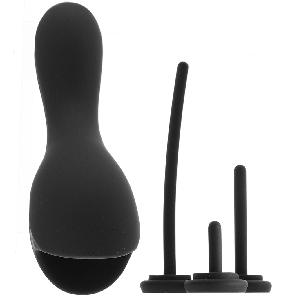 Trinity Vibes Penis Head Teaser with Urethral Sounds Male Masturbators > Vibrating
