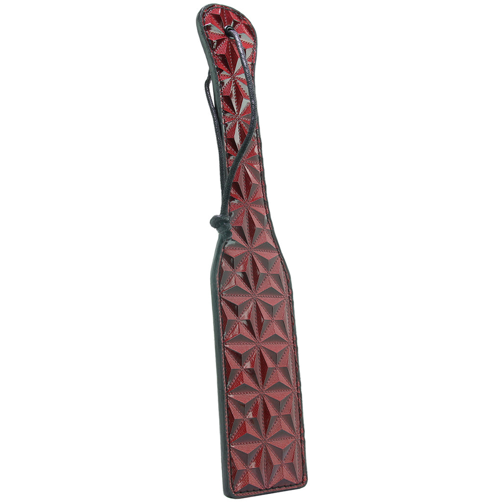 Ouch! Luxury Paddle in Burgundy Bondage and Fetish > Whips and Crops