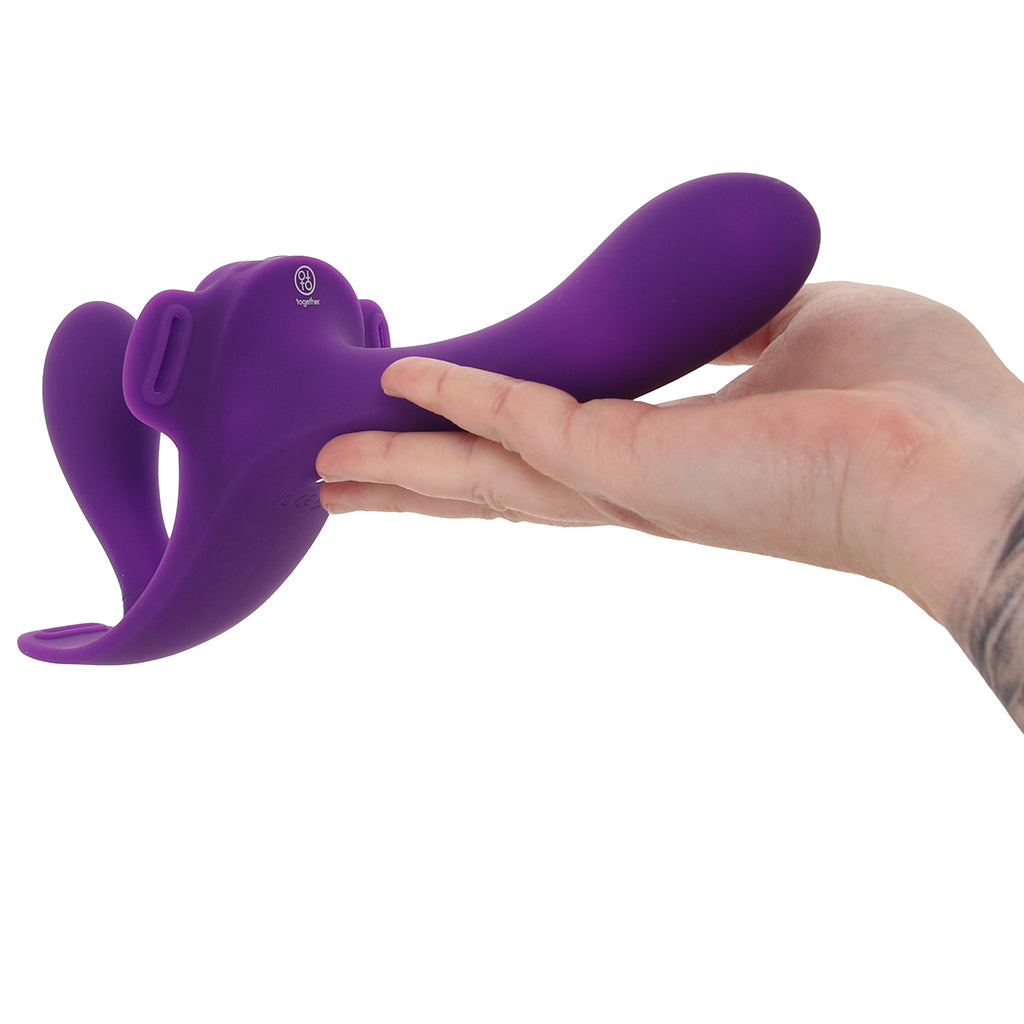 Together Lock-In Vibrating Strap-On Set Dildo Sex Toys > Strap-On and Harnesses