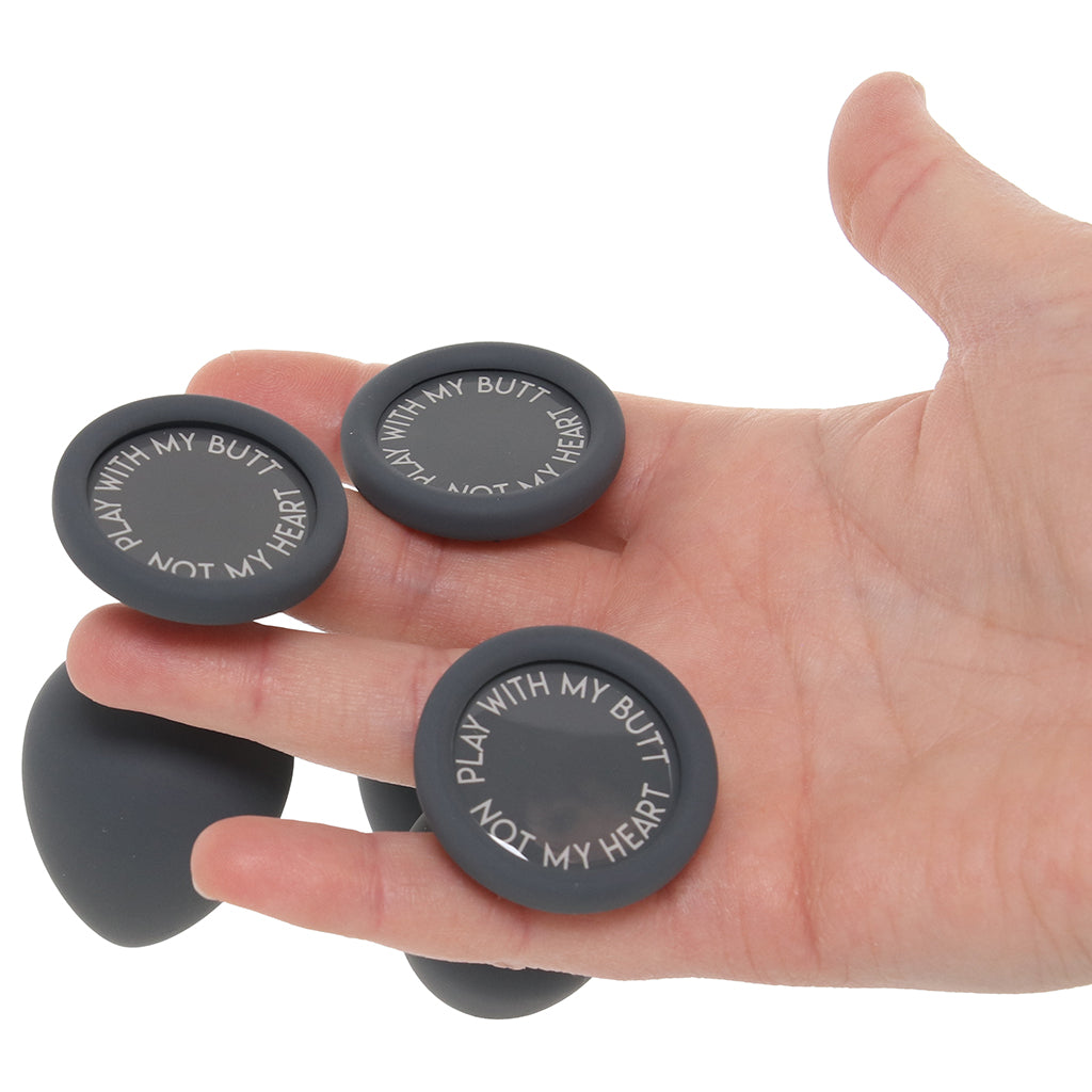 A-Play Silicone 3 Piece Anal Trainer Set Anal Sex Toys > Butt Plugs