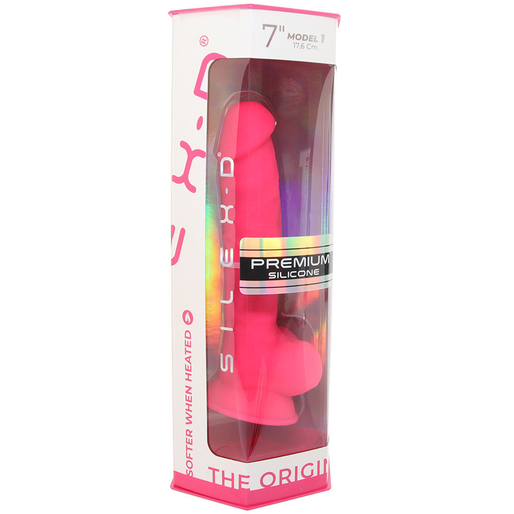 SILEX-D The Original 7 Inch Model 1 Dildo in Pink Dildo Sex Toys > Realistic Dildos