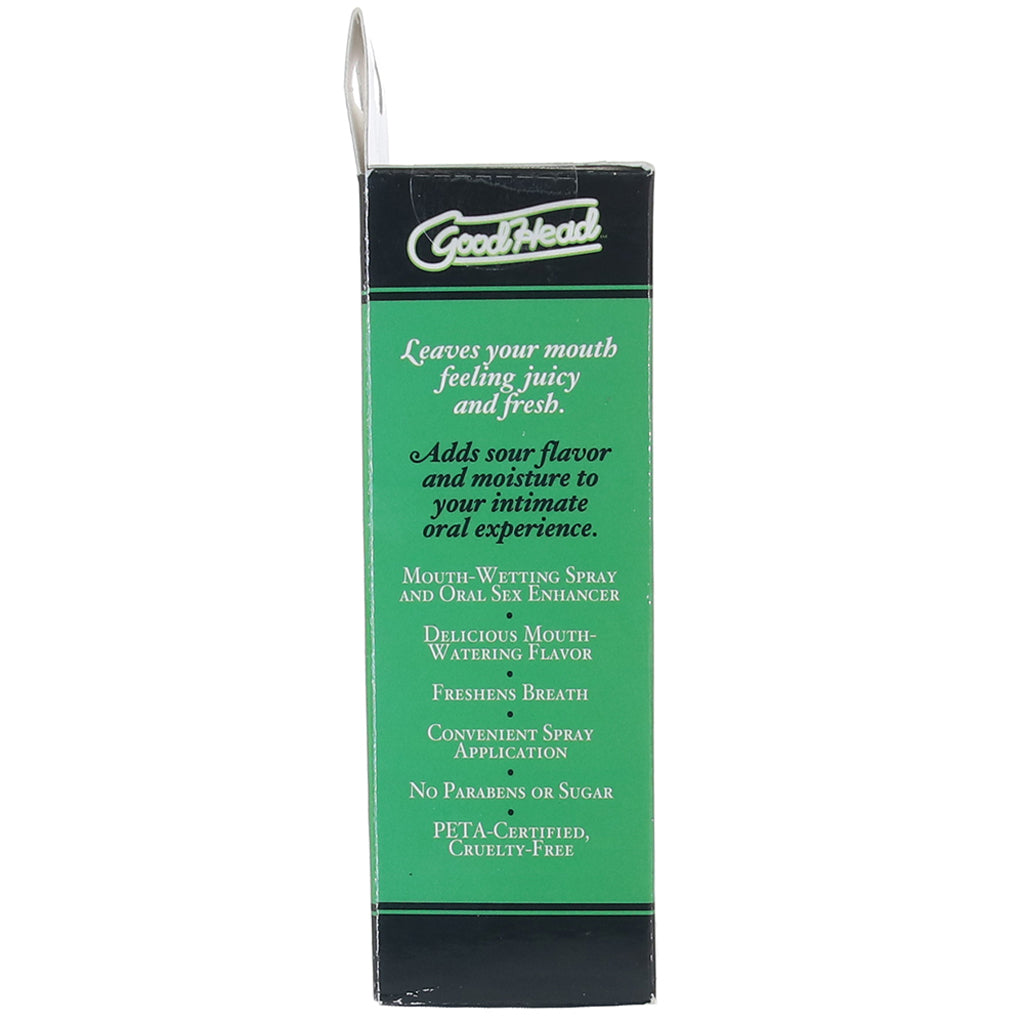 GoodHead Juicy Head Dry Mouth Spray 2oz in Watermelon Lubes and Lotions > Flavored Sex Lubes