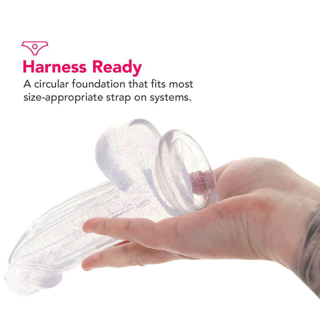 Naturally Yours Bling 7.5 Inch Dildo Dildo Sex Toys > Realistic Dildos