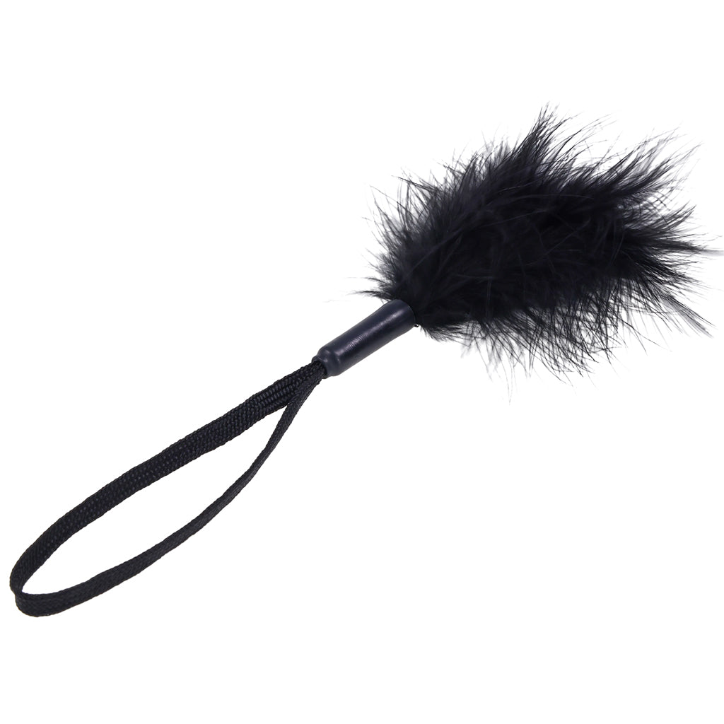 S&M Peaches 'n CreaMe Wrist Feather Ticker in Black Sensual Love > Ticklers & Teasers