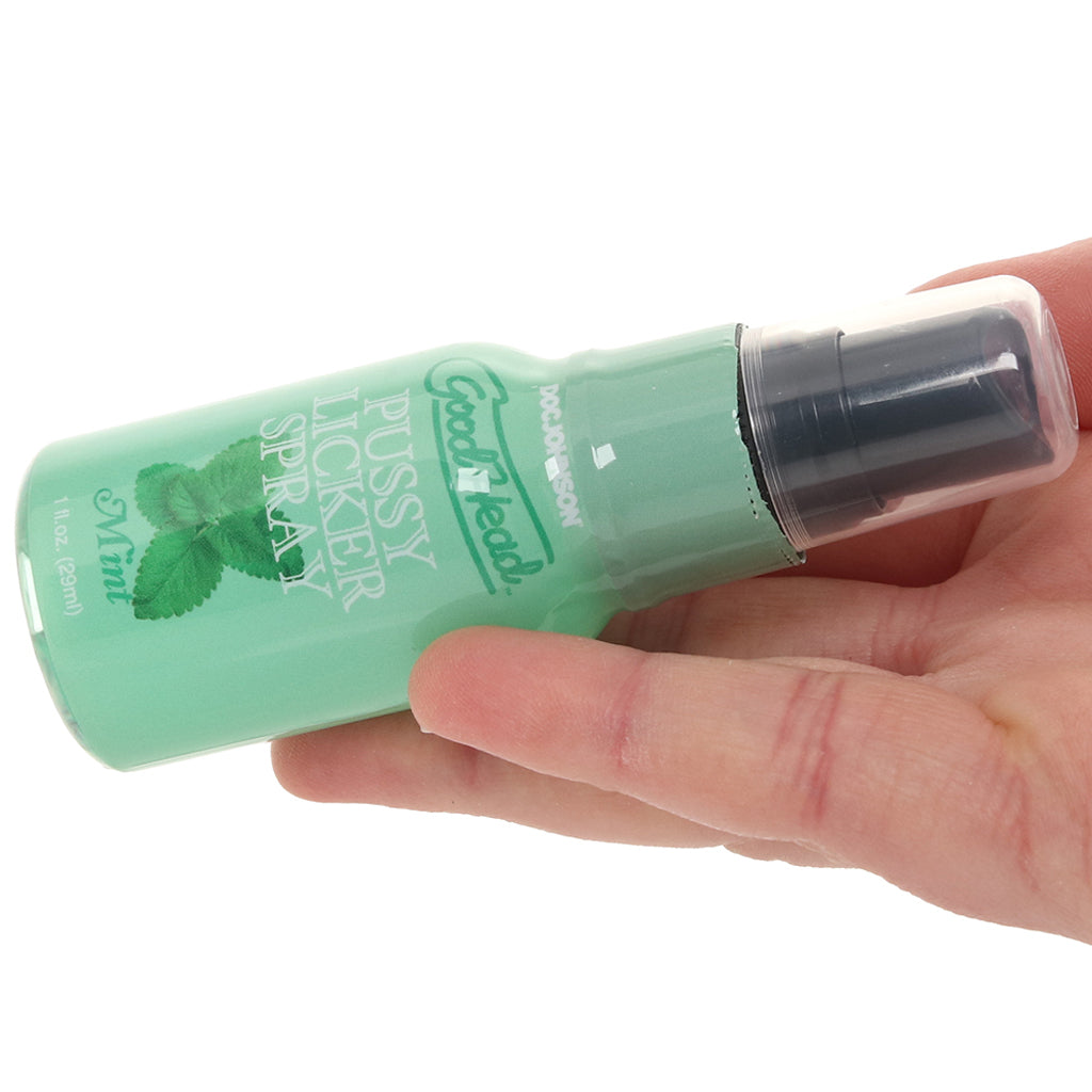 GoodHead Pussy Licker Spray 1fl.oz/29ml in Mint Lubes and Lotions > Flavored Sex Lubes