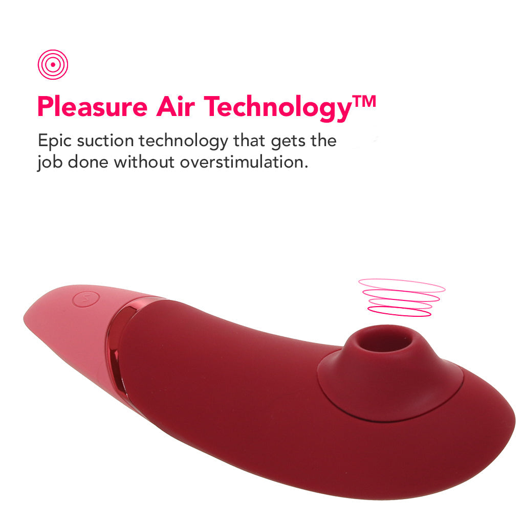 Womanizer Next 3D Pleasure Air Stimulator in Bordeaux Vibrators > Clitoral Stimulators