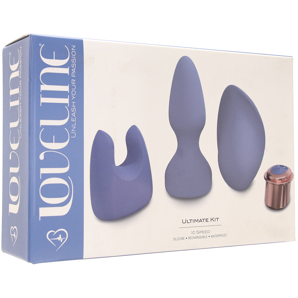 Loveline Ultimate Vibe Kit in Blue Vibrators > Anal Vibrators