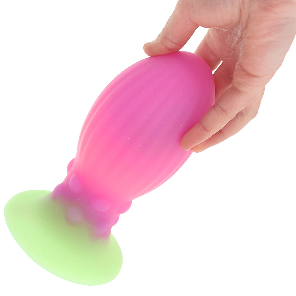Creature Cocks XL Xeno Glowing Silicone Egg Dildo Sex Toys > Fantasy Dildos