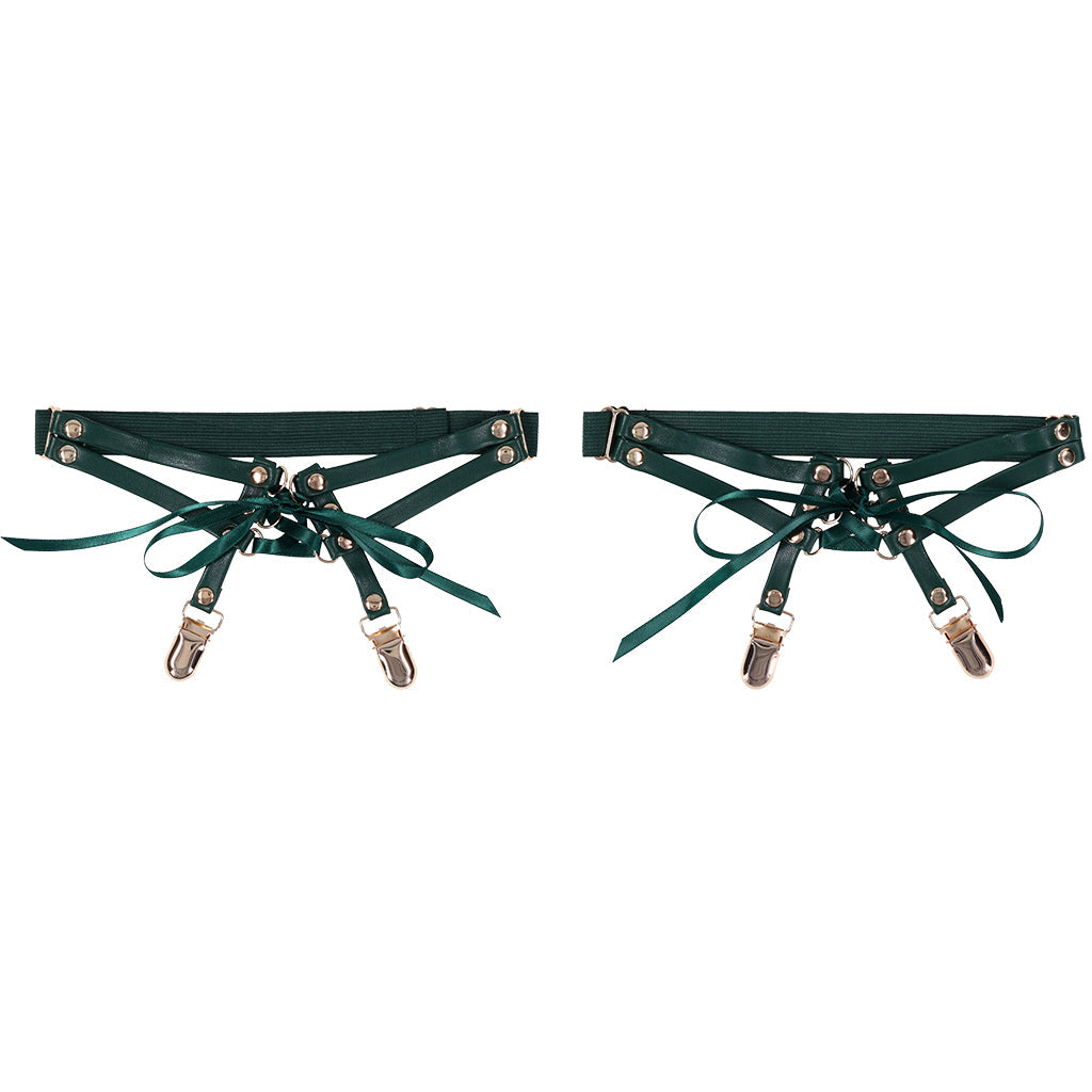 Sex & Mischief Indica Lace Up Garters Bondage and Fetish > Tools & Accessories