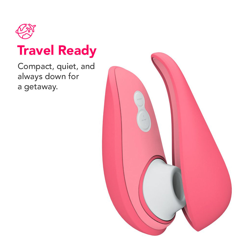 Womanizer Liberty 2 Clitoral Stimulator in Vibrant Rose Vibrators > Clitoral Stimulators