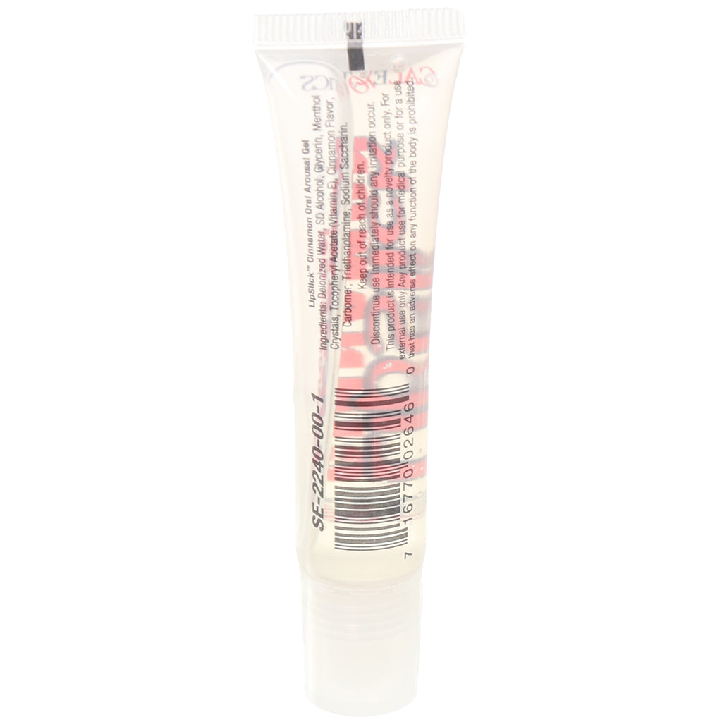 Lipslick Cinnamon Oral Arousal Gel in .5oz/15ml Lubes and Lotions > Sexual Stimulants