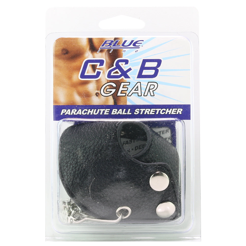 Blue Line 3.5 Inch Parachute Ball Stretcher Bondage and Fetish > Cock and Ball Devices