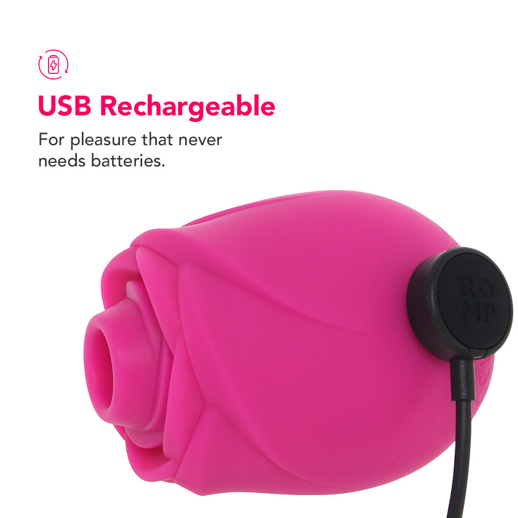 Romp Rose 2.0 Pleasure Air Stimulator Vibrators > Clitoral Stimulators