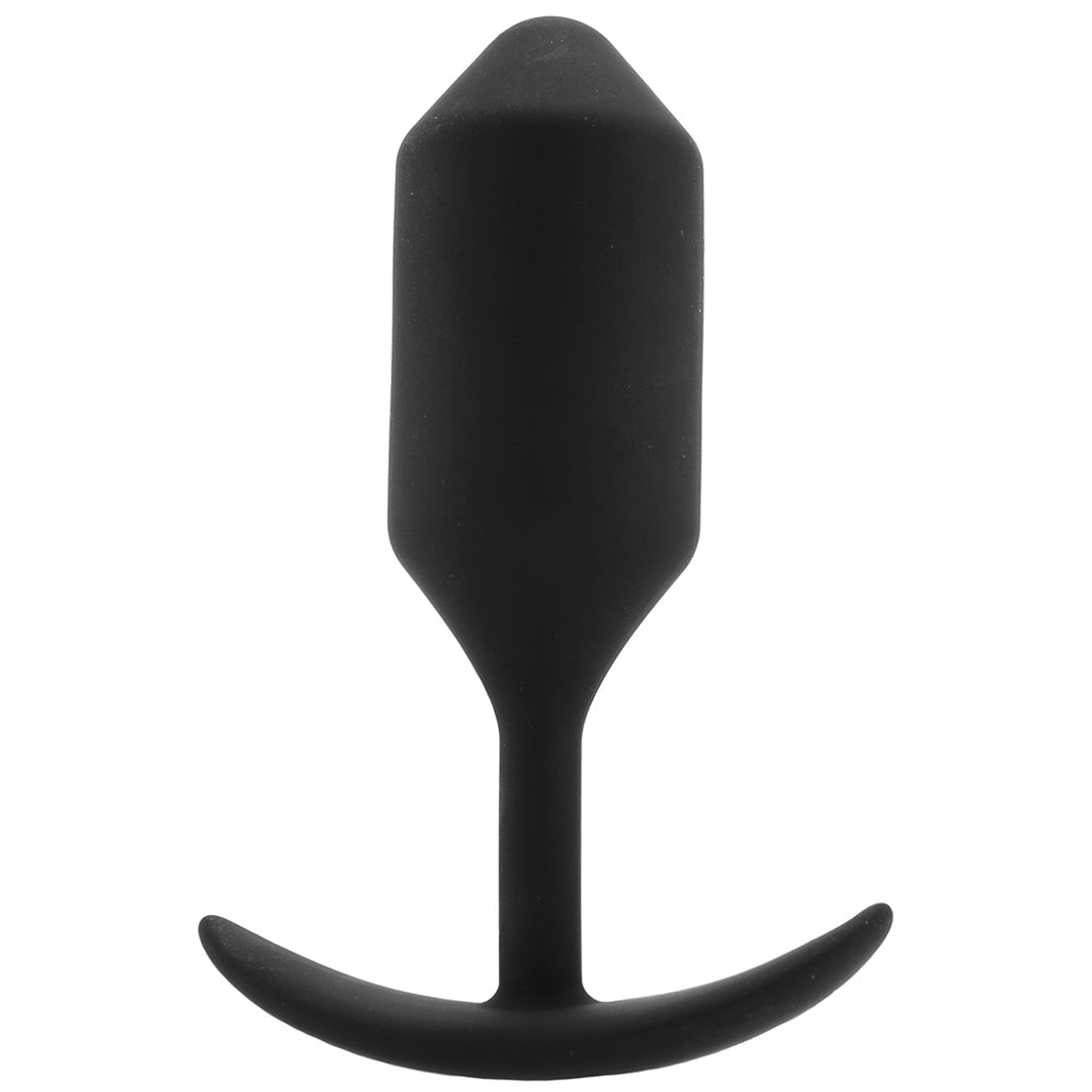 Snug Plug 3 Weighted Silicone Butt Plug Anal Sex Toys > Butt Plugs