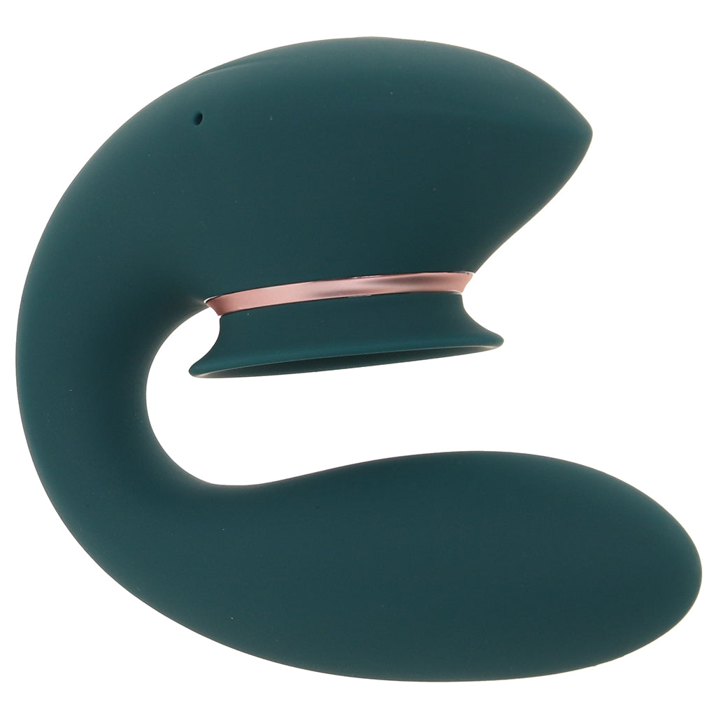 Twitch 3 Innovation G-Spot and Suction Vibe in Green Vibrators > G-Spot Vibrators