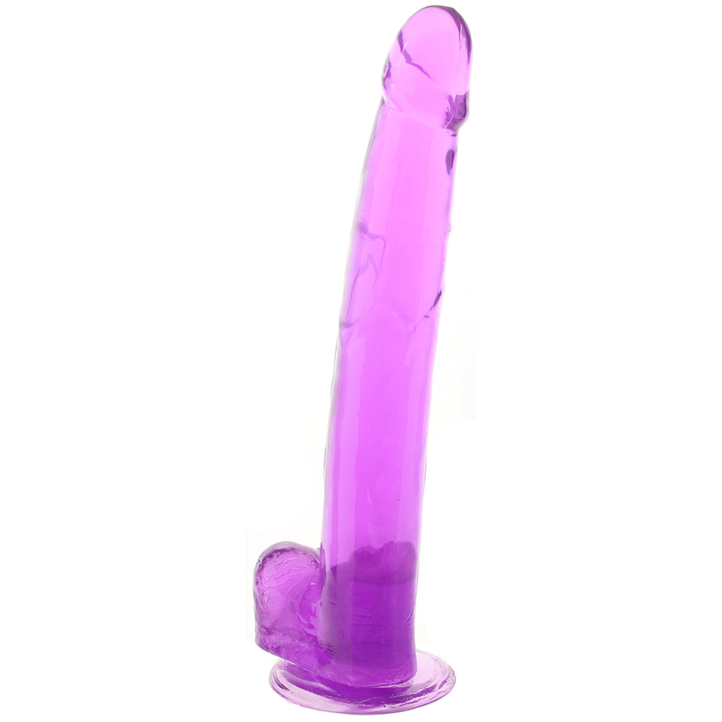 Size Queen 12 Inch Jelly Dildo in Purple Dildo Sex Toys > Realistic Dildos