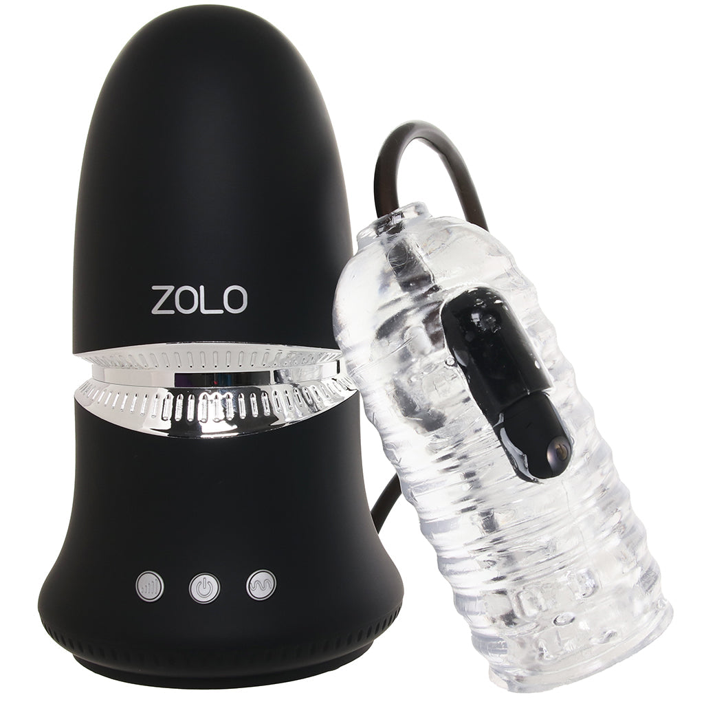 Zolo Nut Buster Hands-Free Auto Blowjob Machine Male Masturbators > Auto Strokers