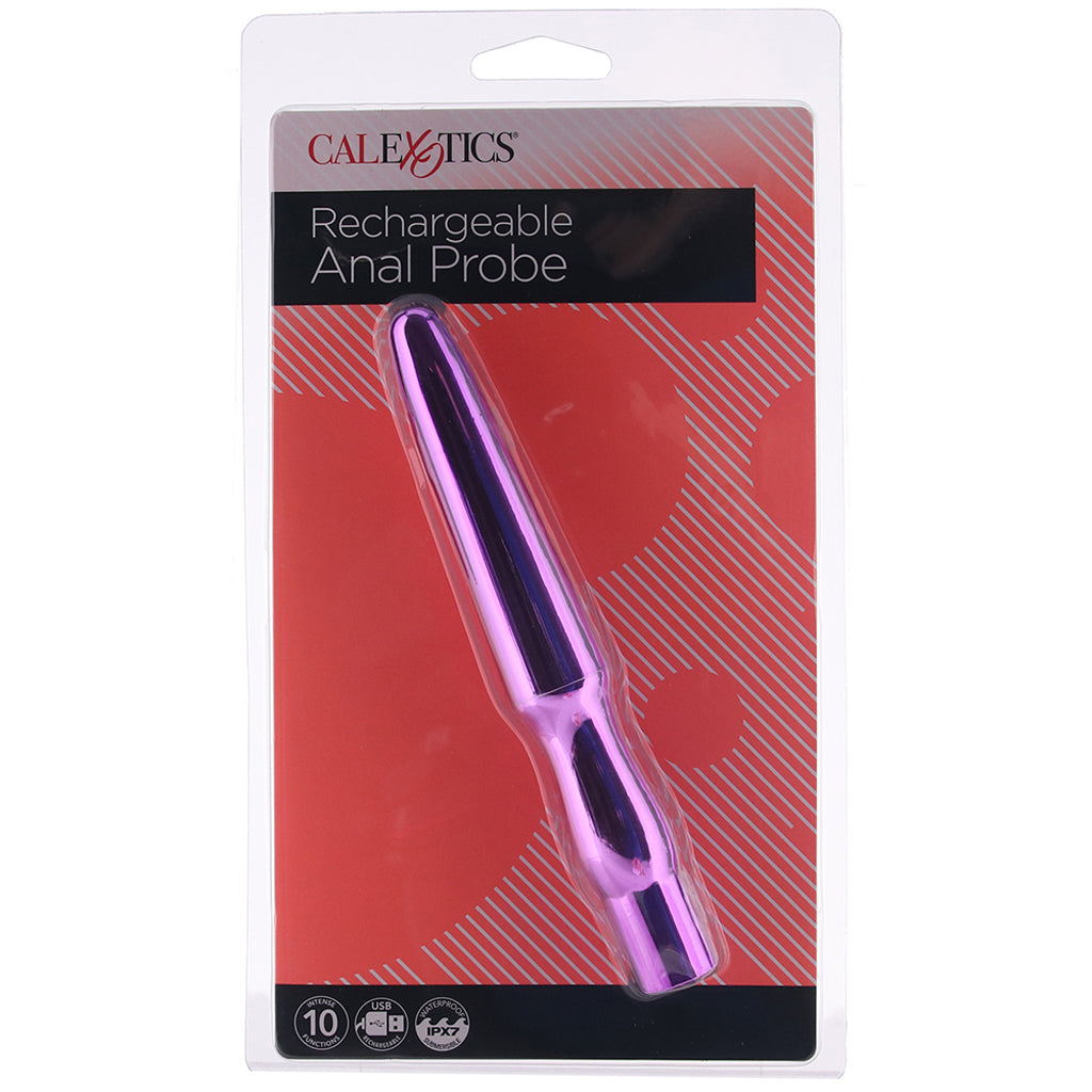 Rechargeable Anal Probe in Purple Anal Sex Toys > Anal Vibrators