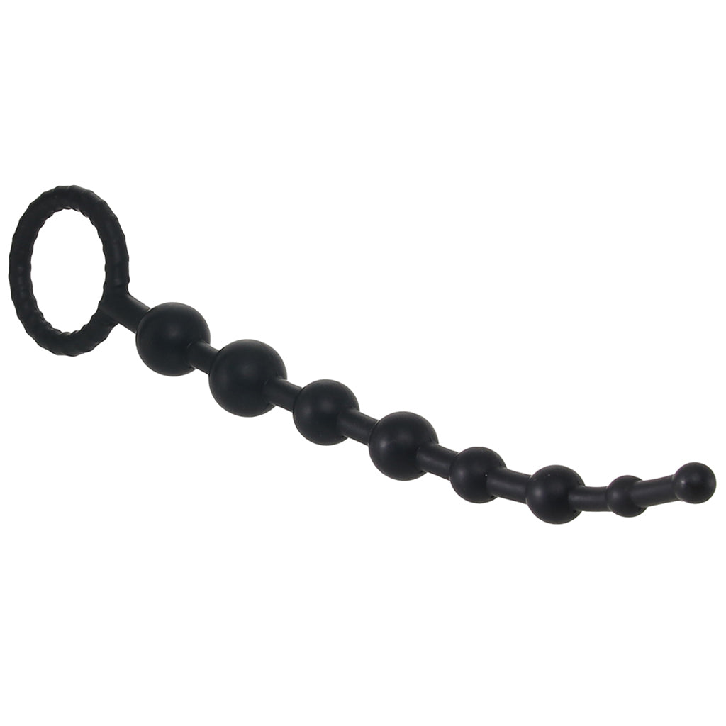 PinkCherry Graduated Anal Beads in Black Anal Sex Toys > Anal Beads
