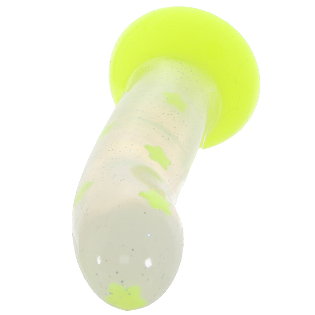 Glow Stick Star Glow In The Dark Dildo Dildo Sex Toys > Silicone Dildos