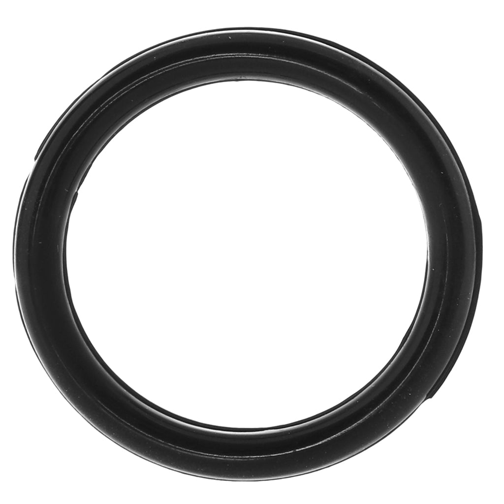 Silicone Support Rings in Black Cock Rings