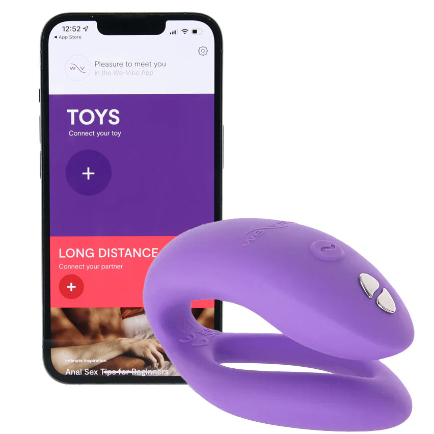 We-Vibe Sync O Expanding Couples Vibe in Purple Vibrators > G-Spot Vibrators