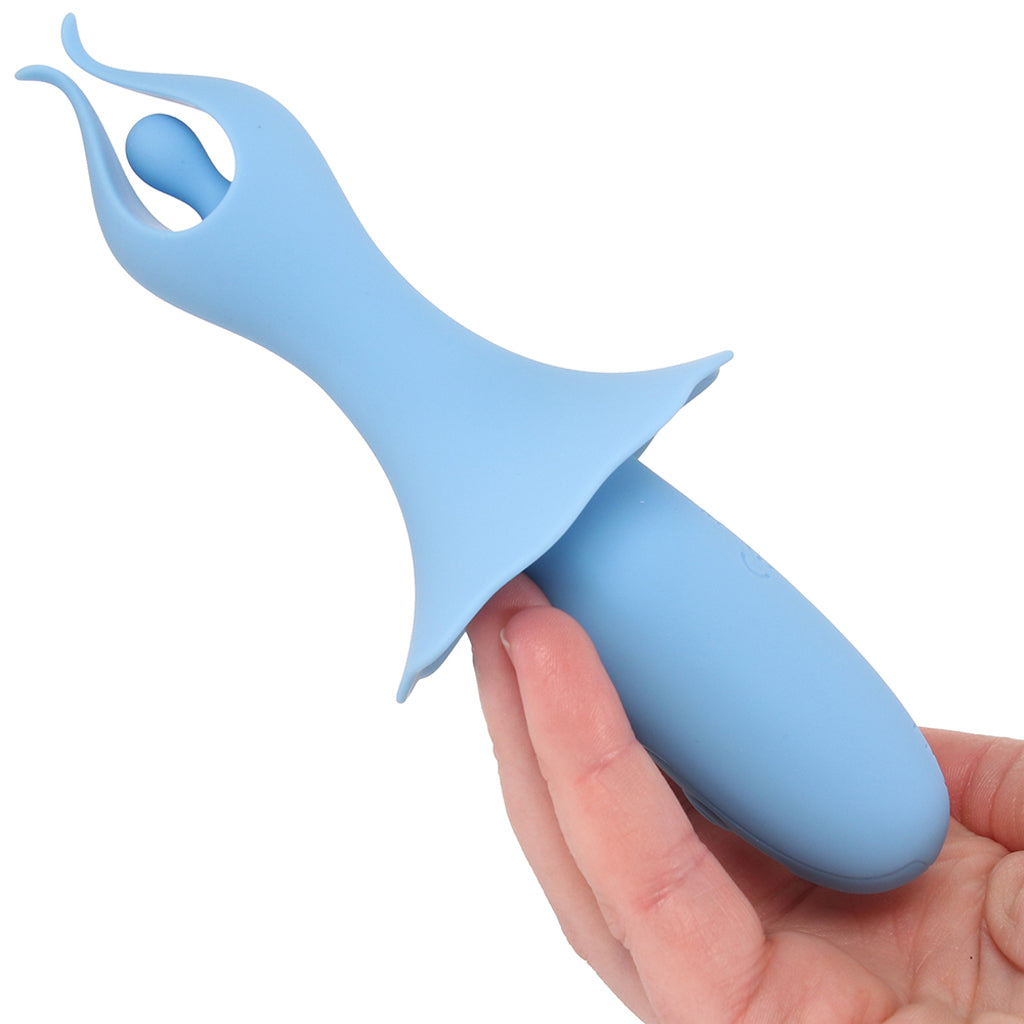 Sienna Fluttering Silicone Vibe in Blue Vibrators > Clitoral Stimulators