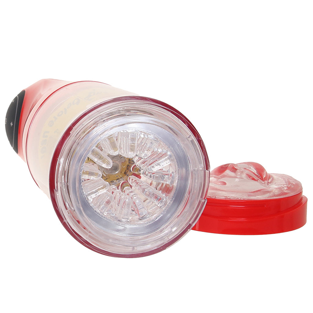 Extreme Mega-Bator Mouth in Red/Clear Male Masturbators > Mouth Masturbators & Strokers