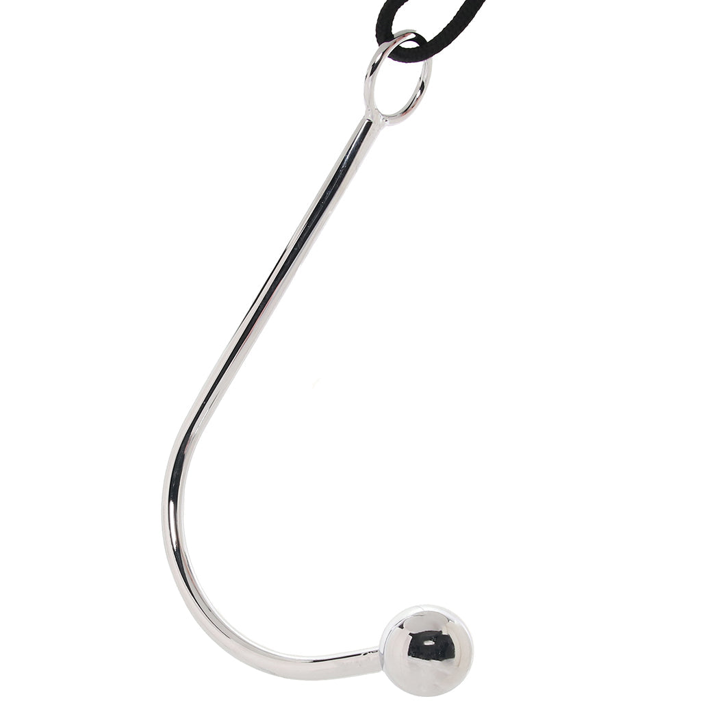 Master Series Roped Steel Anal Hook Dildo Sex Toys > Aluminum and Steel Dildos